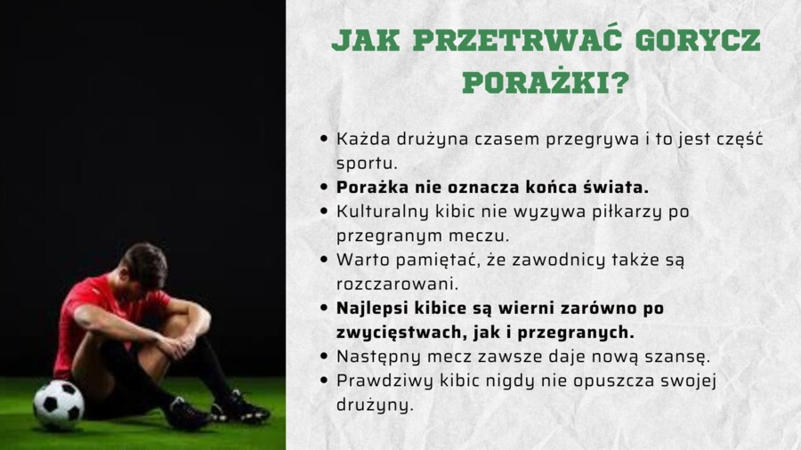 Sztuka dobrego kibicowania