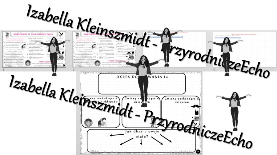 Kompletny zestaw na jedną lekcję „Dojrzewanie to czas wielkich zmian” – sketchnotka + karty pracy w power point + gratisowy link do prezentacji multimedialnej niekomercyjnej + gratisowy link do lekcji multimedialnej niekomercyjnej również wykonanej w gen