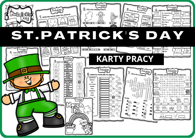 Dzień Świętego Patryka. ST.PATRICK'S DAY - WORKBOOK