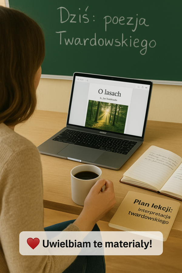 "O lasach" ks. Jan Twardowski. Prezentacja do lekcji