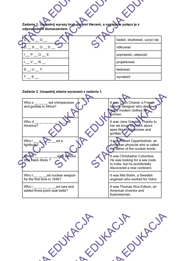 Super Powers 7 Unit 3 - lesson 1, słownictwo