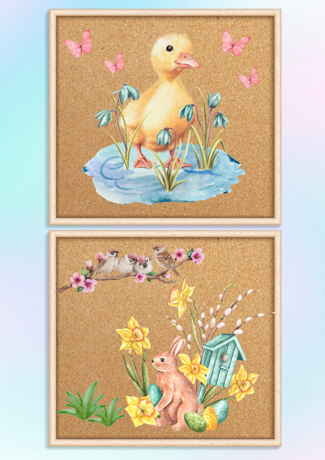 ☀️ZESTAW WIOSENNYCH DEKORACJI☀️