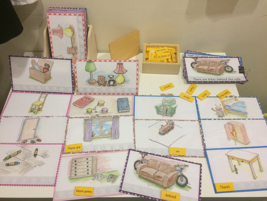 Karty do ćwiczeń 'there is/are"