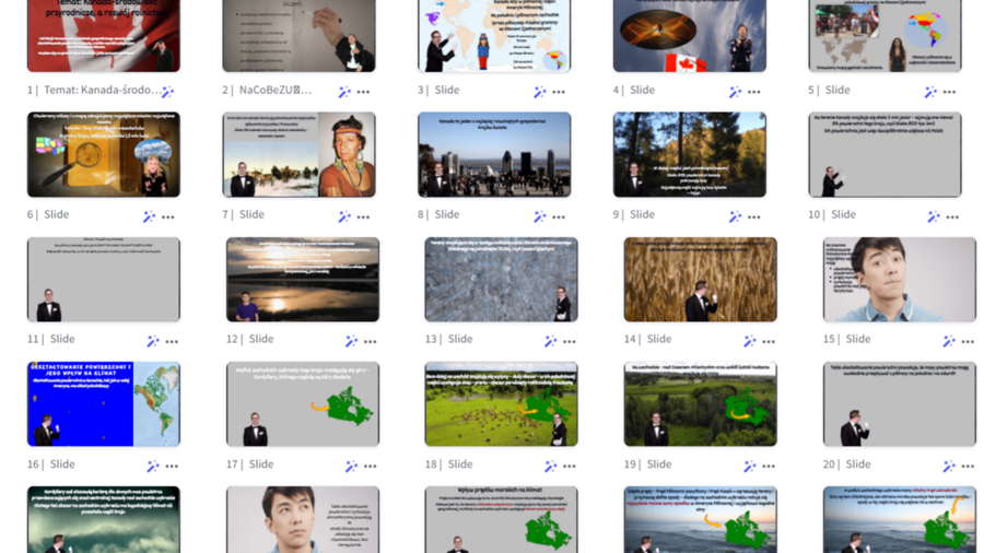 Kanada - środowisko przyrodnicze, a rozwój rolnictwa – prezentacja w genial.ly do edycji