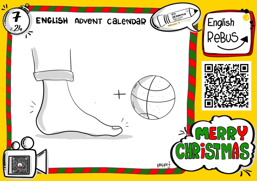 🎄 English Advent Calendar – dla klas 1 - 4 szkoły podstawowej