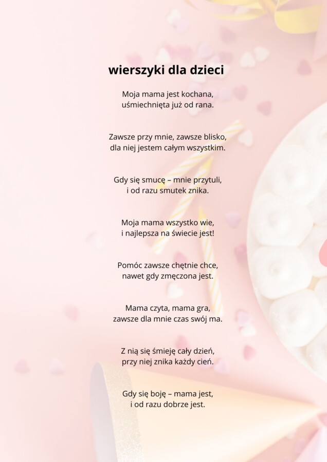 Dzień mamy - scenariusz uroczystości dla klas 1-3 i przedszkolaków