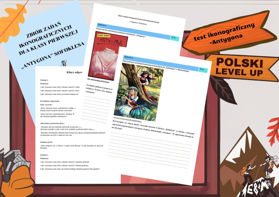 Test ikonograficzny_Antygona_Polski Level Up