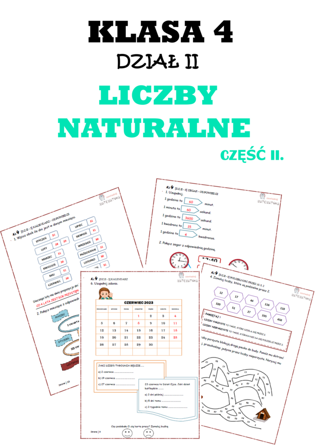 Dział II: Liczby naturalne – część 2