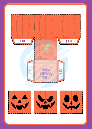 Halloweenowe pudełeczka – Zrób to sam! Idealne na lekcje dla młodszych uczniów! HALLOWEEN