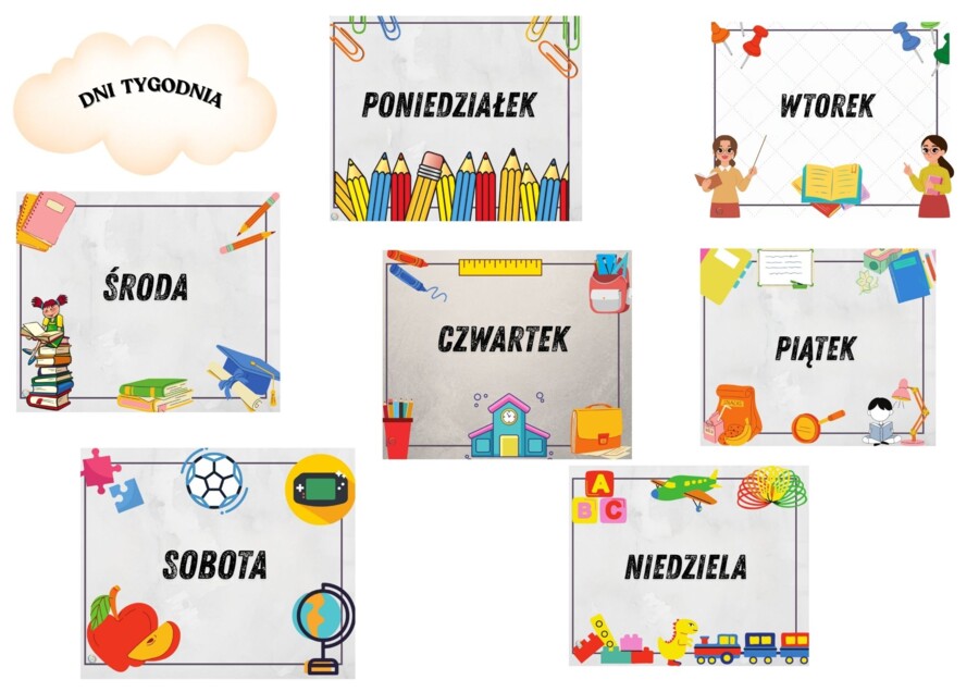 MEGA ZESTAW DEKORACJI DO SALI