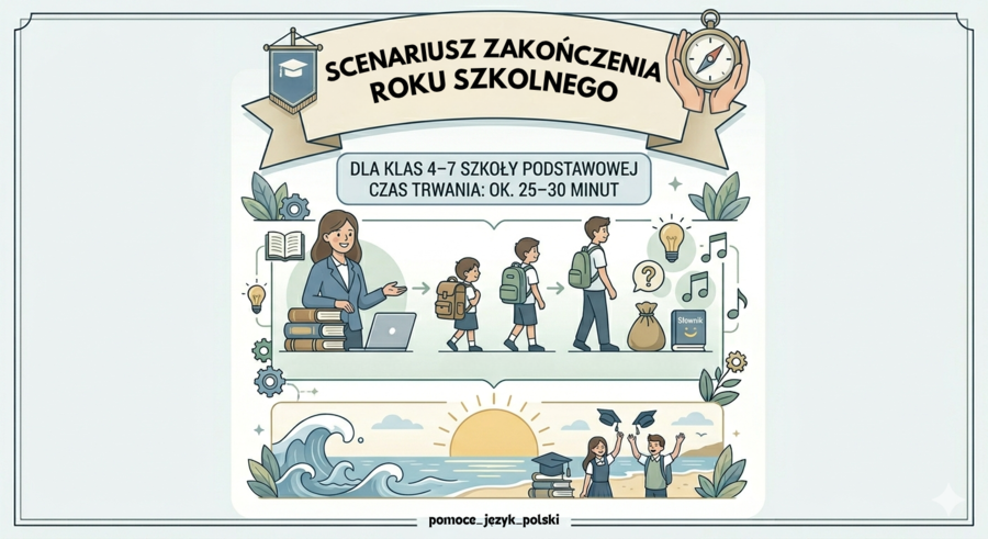 Scenariusz zakończenia roku szkolnego kl. 4 - 7