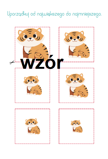 Ćwiczenia myślenia, percepcji wzrokowej i percepcji słuchowej