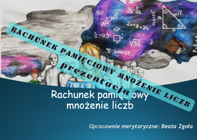 Rachunek pamięciowy MNOŻENIE LICZB prezentacja