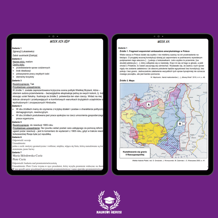 Zbiór zadań maturalnych - Historia