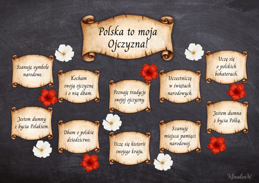 Polska to moja Ojczyzna - gazetka patriotyczna