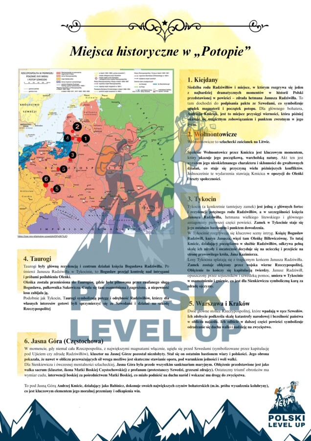 Lektury pozytywizmu_Lalka, Potop, Zbrodnia i kara_Polski Level Up