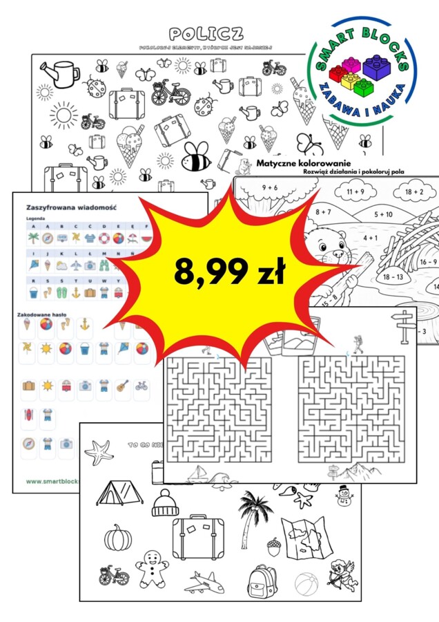 Materiały edukacyjne Pakiet 4 w 1