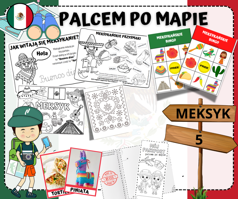 MEKSYK - PALCEM PO MAPIE