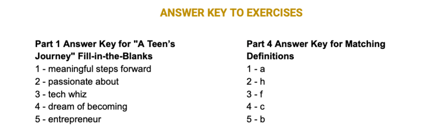 FUTURE READY TEEN, Part 7. Mini e-book dla nastolatków