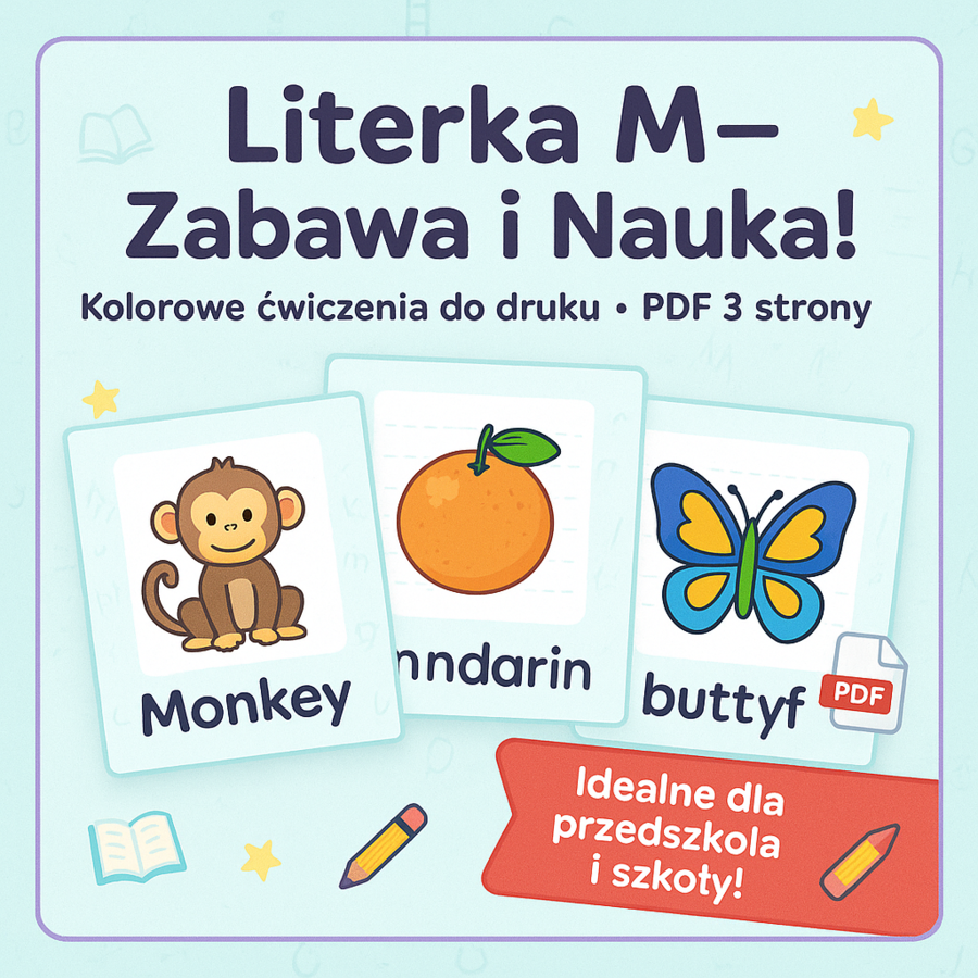 M i m. Karta pracy. Sprawdzian