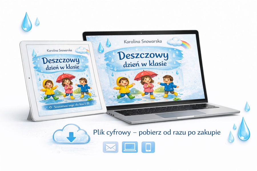 Deszczowy dzień w klasie - scenariusz lekcji