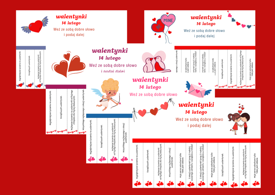WALENTYNKI – zdania do urwania