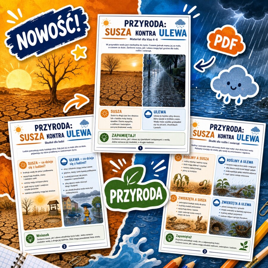 Susza kontra ulewa