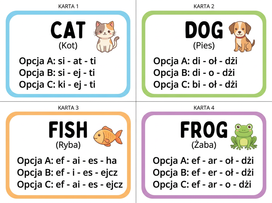SPELLING MASTER: Wielozmysłowy Pakiet do Nauki Alfabetu i Spellingu (ADHD, Spektrum, Dysleksja)