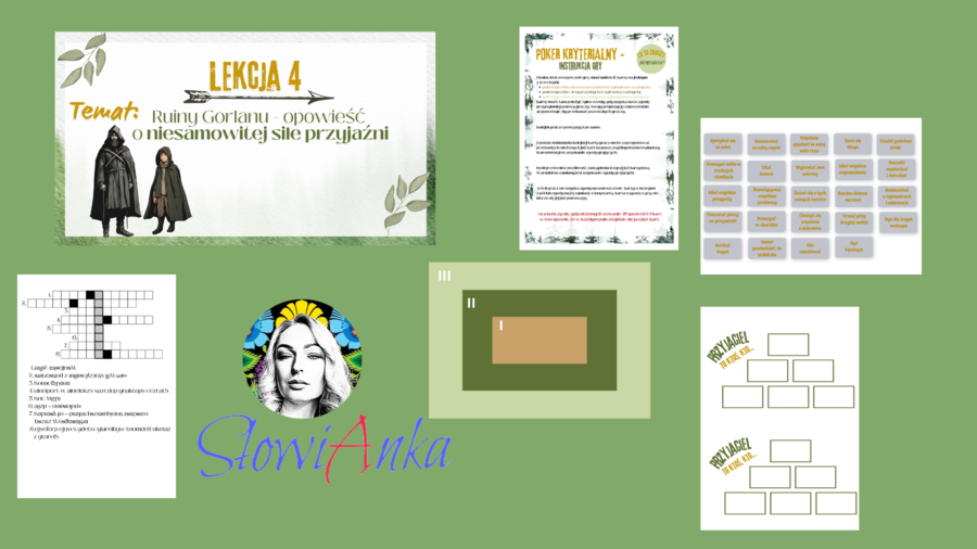 Zestaw materiałów dydaktycznych do omówienia lektury „Zwiadowcy. Ruiny Gorlanu” + PREZENTACJA GRATIS