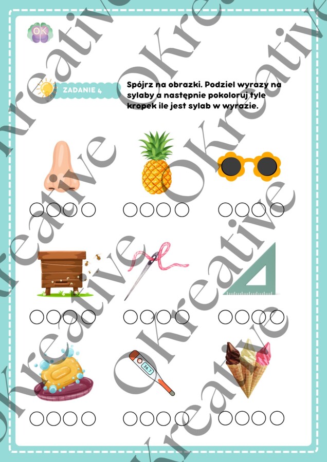 Mały Czytelnik – Ćwiczenia i Gry, Pierwsze kroki w czytaniu – sylaby i wyrazy dla dzieci. Nauka czytania: sylaby, wyrazy i rysunki – materiały dla przedszkolaków i klas 1–3, nauka czytania, czytanie dla dzieci, sylaby, wyrazy, przedszkole, klasy 1–3, edu