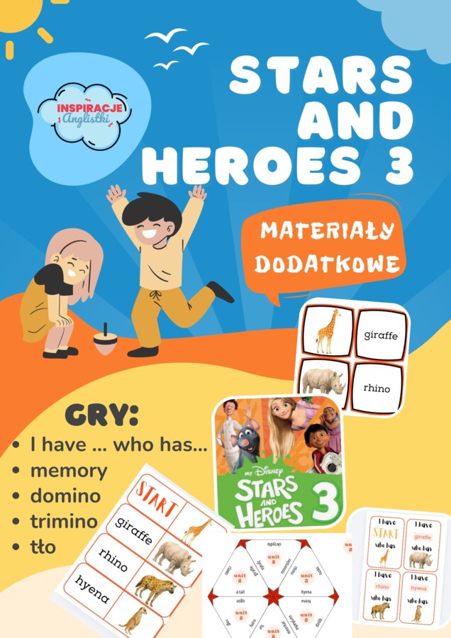 Stars and Heroes 3 - materiały dodatkowe, gry