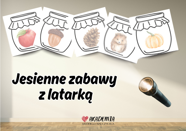 JESIENNE ZABAWY Z LATARKĄ