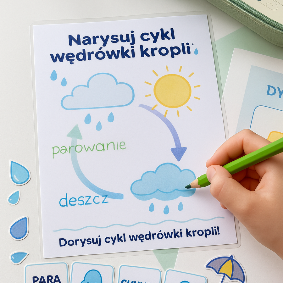 Karty Pracy „Przygoda Kropli Wody”