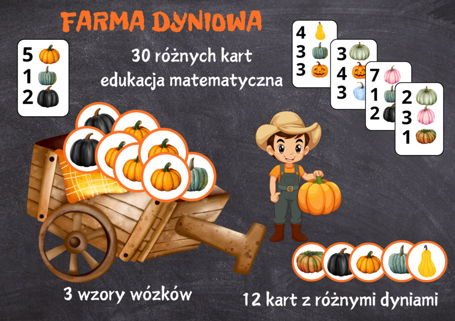 Gra matematyczna - FARMA DYNIOWA