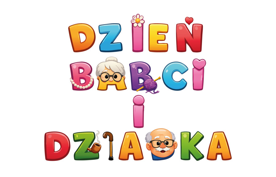 DZIEŃ BABCI i DZIADKA – napis do druku