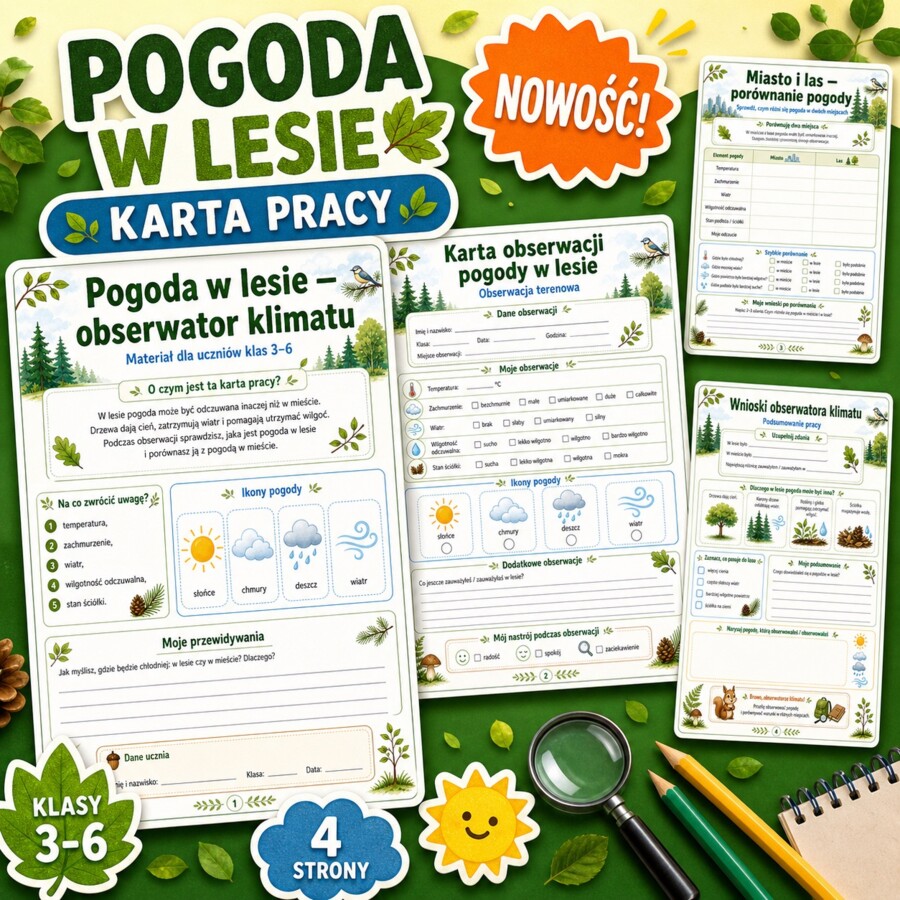 Pogoda w lesie