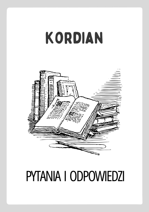 Kordian Juliusz Słowacki | karty do lektury