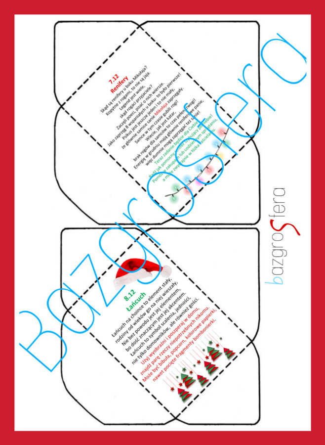 KALENDARZ ADWENTOWY CZADOWY!!