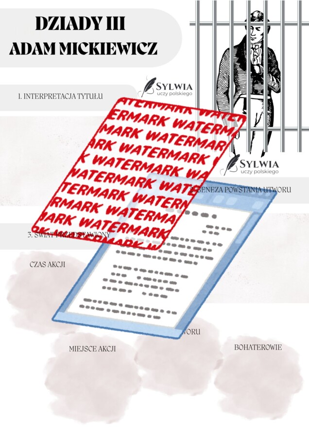 📒Notatnik maturalny – Romantyzm (wprowadzenie, Oda do młodości, Ballady i romanse, Sonety krymskie, Dziady cz. IV, Dziady cz. III).