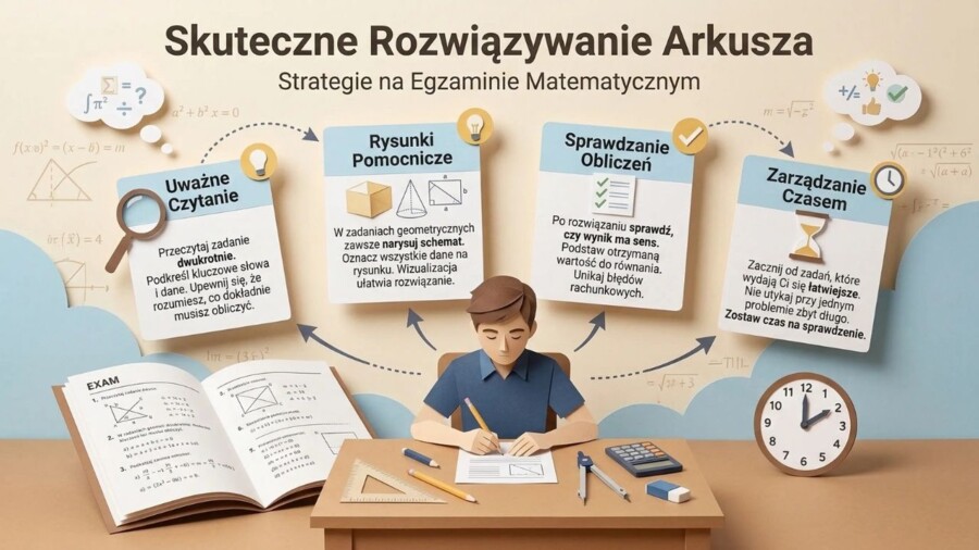 Egzamin Ósmoklasisty - przewodnik dla ucznia (gazetka/prezentacja)