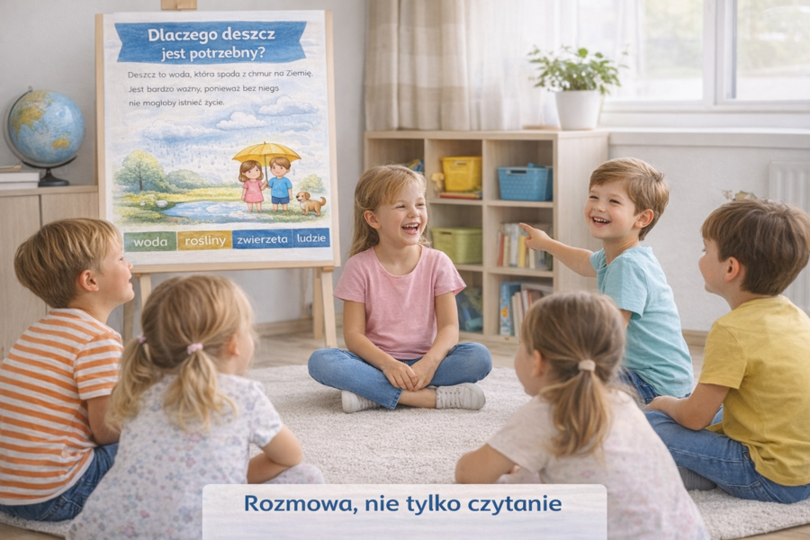 Tekst: Dlaczego deszcz jest potrzebny?