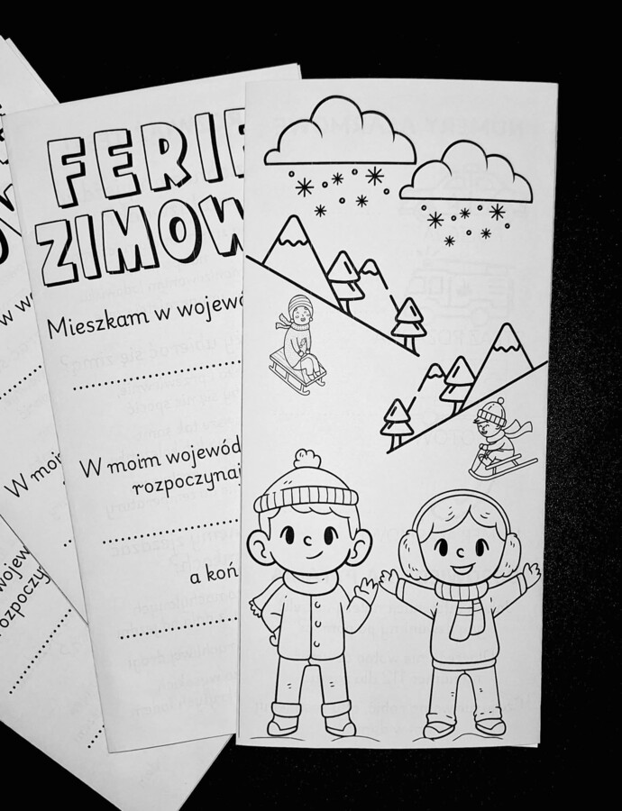 Broszura Bezpieczne Ferie