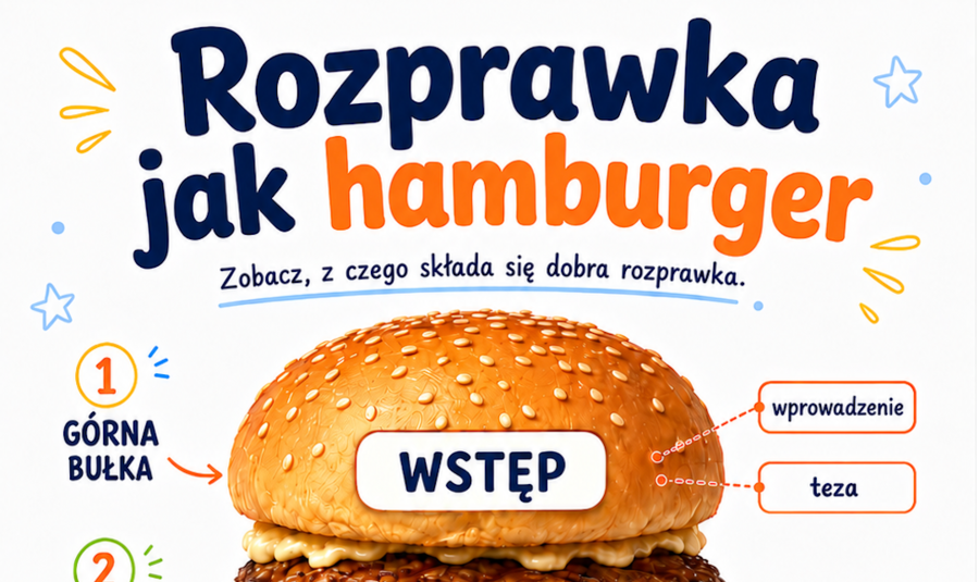 Rozprawka jak hamburger
