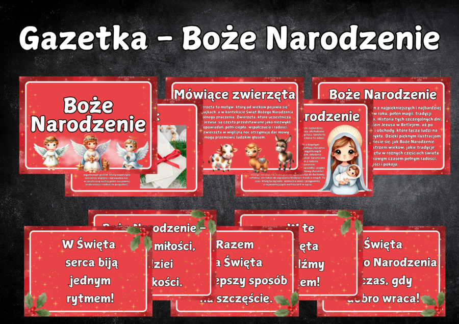 GAZETKA "BOŻE NARODZENIE"