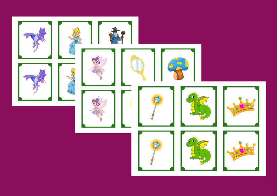 BAŚNIOWE MEMORY - baśń - 30 szt.