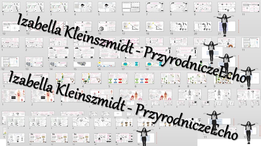 Megazestaw sketchnotek (notatek) i kart pracy na cały rok szkolny do przyrody w klasie 4. Do zestawu dodaję w gratisie linki do niekomercyjnych prezentacji multimedialnych na każdą lekcję