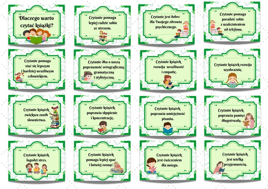 Dlaczego warto czytać książki?