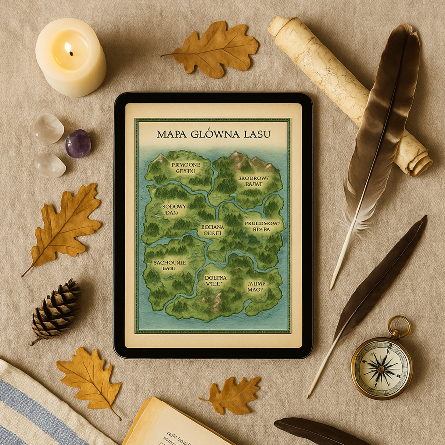 Atlas Lasu Ogromnego i Jego Tajemnic