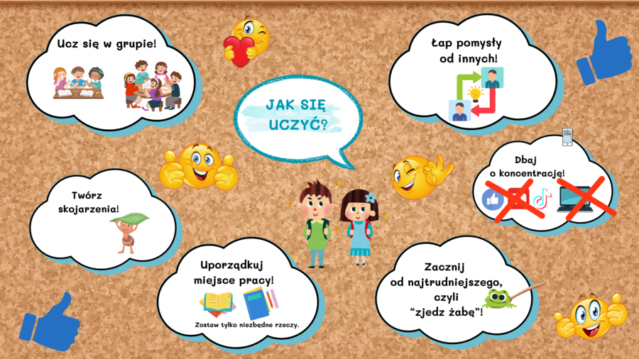 Gazetka "Jak się uczyć?" gazetka całoroczna motywacyjna