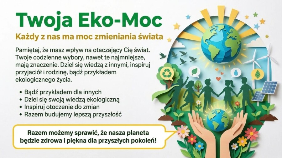 Ekologia - gazetka, prezentacja, plansze